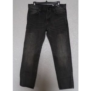 Black Straight Leg Jeans